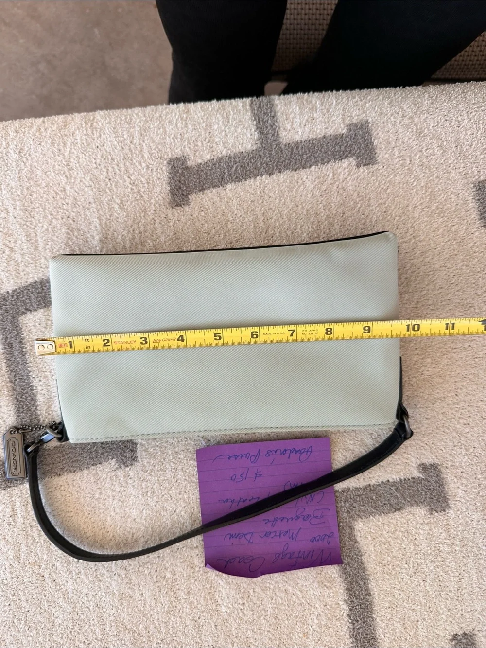 Vintage coach shoulder bag year 2000